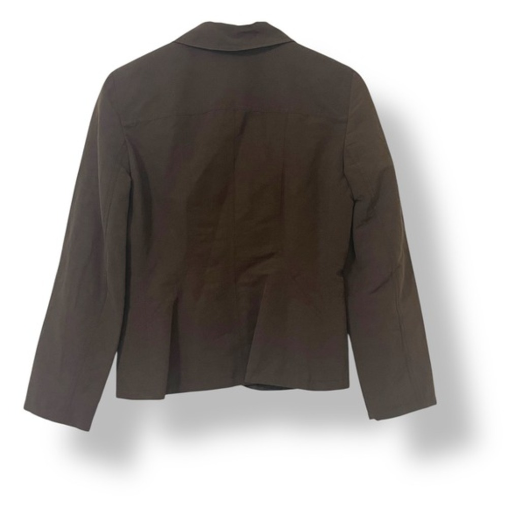 Taifun Collection Brown Blazer Jacket Women's Business Career Coat 42 - Picture 5 of 9